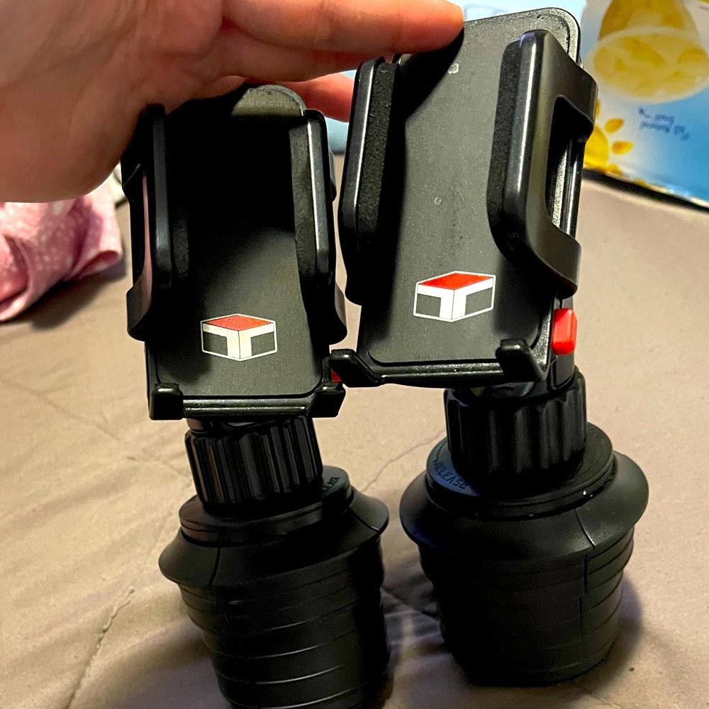 Car cup holder phone holder